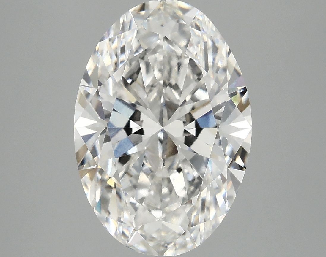 3.92 ct. oval Lab Grown Diamond front image
