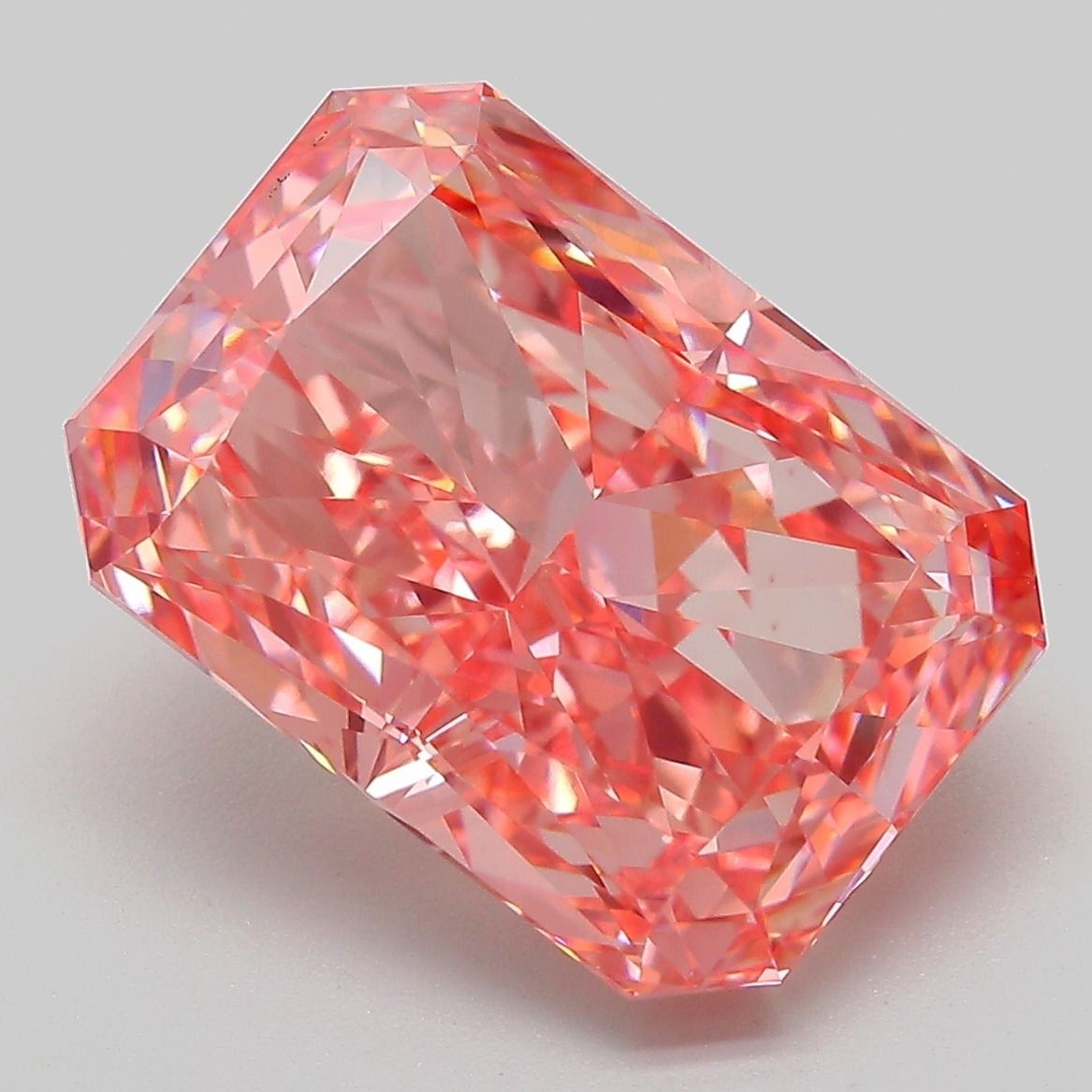 8.31 ct. radiant Lab Grown Diamond front image