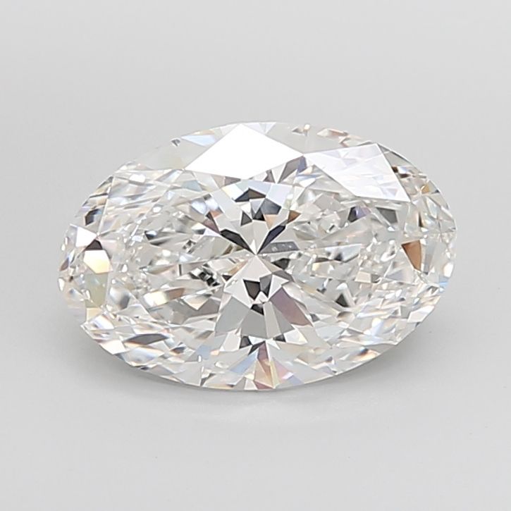 6.01 ct. oval Lab Grown Diamond front image