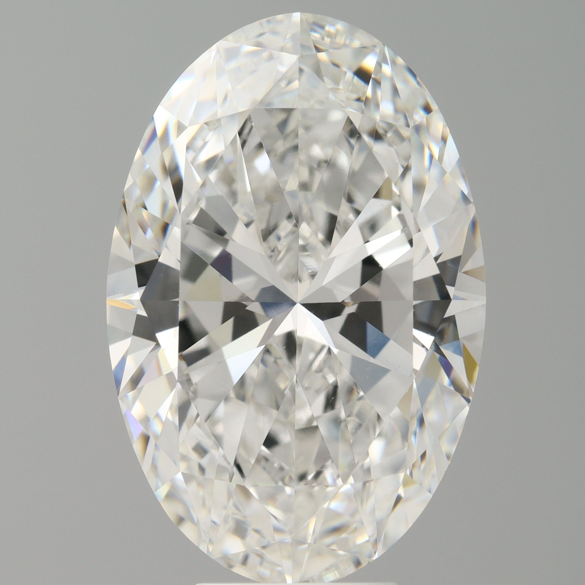 8.05 ct. oval Lab Grown Diamond front image