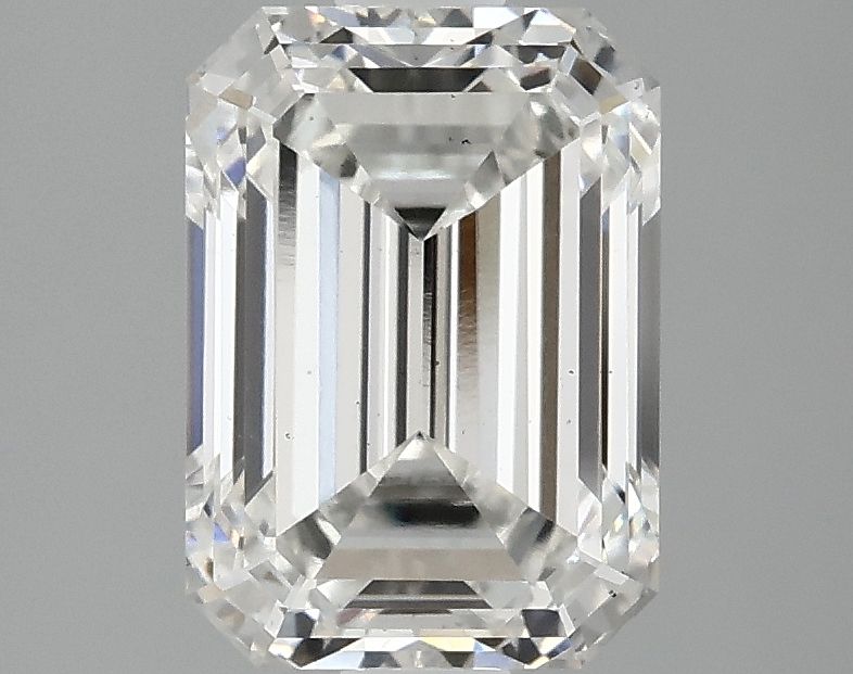 2.53 ct. emerald Lab Grown Diamond front image