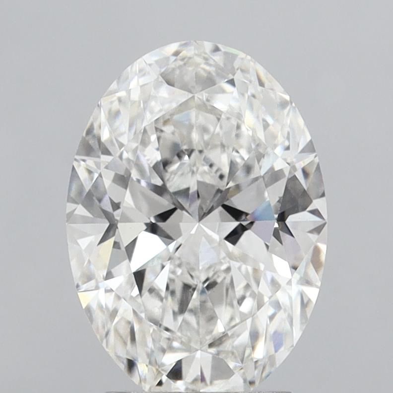 3.07 ct. oval Lab Grown Diamond front image