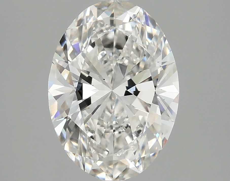 2.45 ct. oval Lab Grown Diamond front image