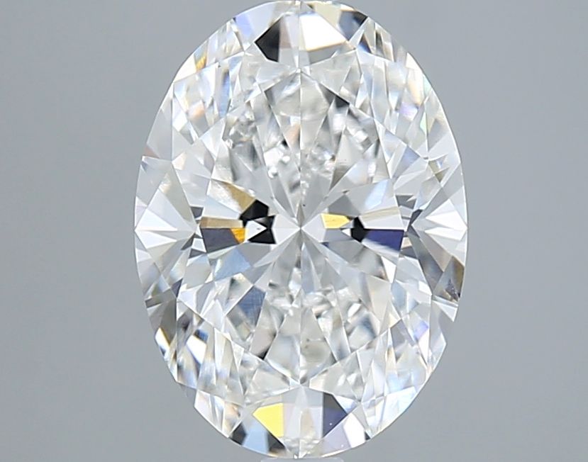 2.57 ct. oval Lab Grown Diamond front image