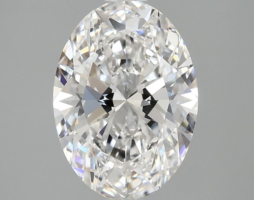 2.10 ct. oval Lab Grown Diamond front image