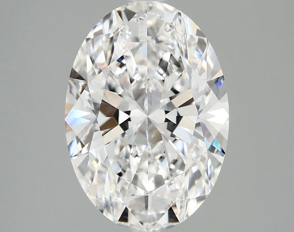 3.08 ct. oval Lab Grown Diamond front image