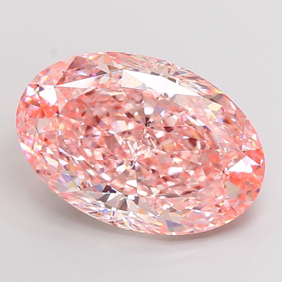 14.02 ct. oval Lab Grown Diamond front image