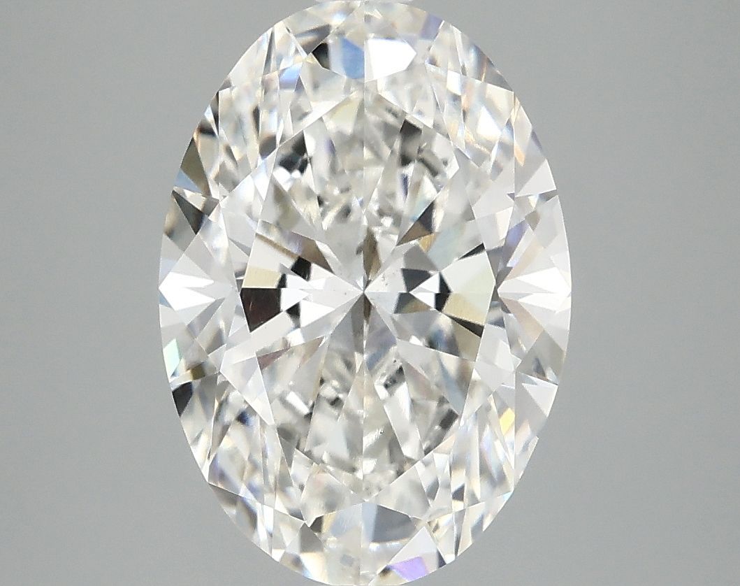 3.90 ct. oval Lab Grown Diamond front image