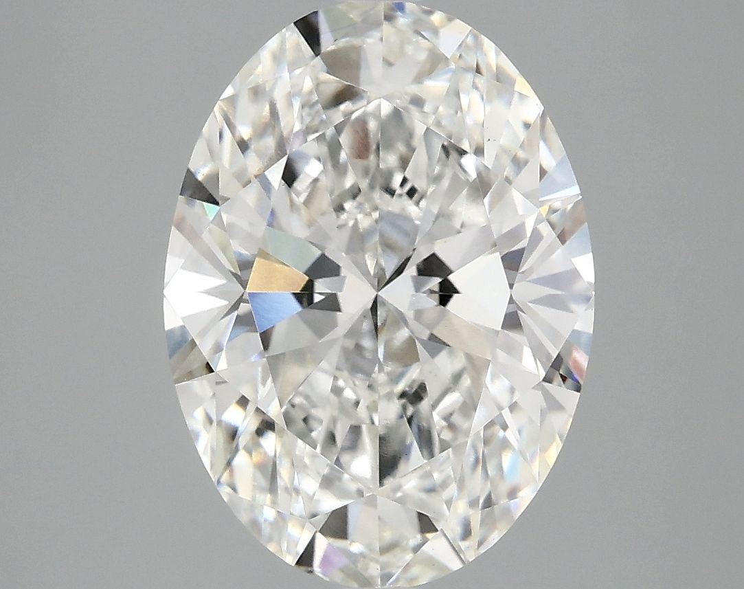3.94 ct. oval Lab Grown Diamond front image