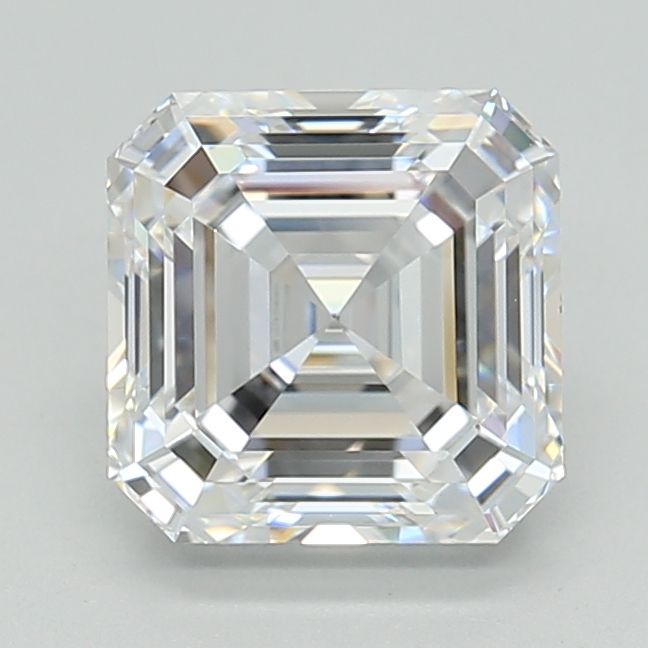 2.56 ct lab-grown Asscher Diamond