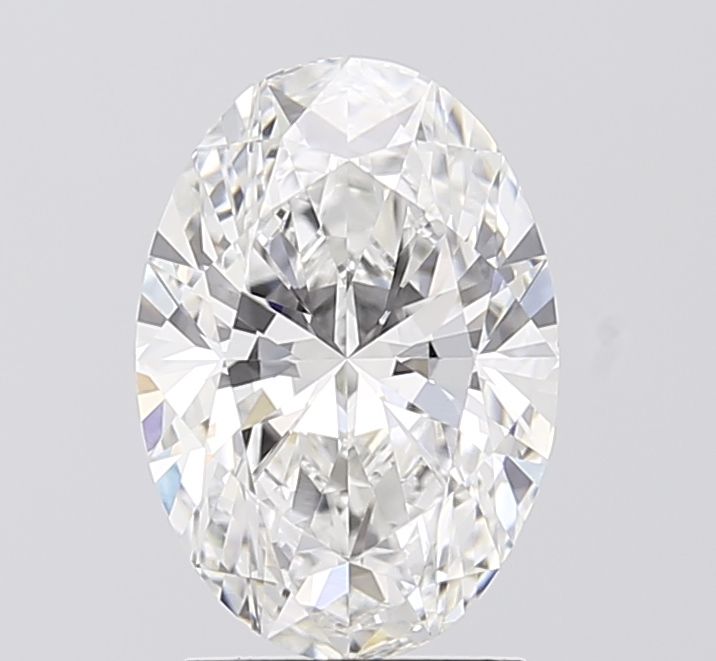 2.02 ct. oval Lab Grown Diamond front image