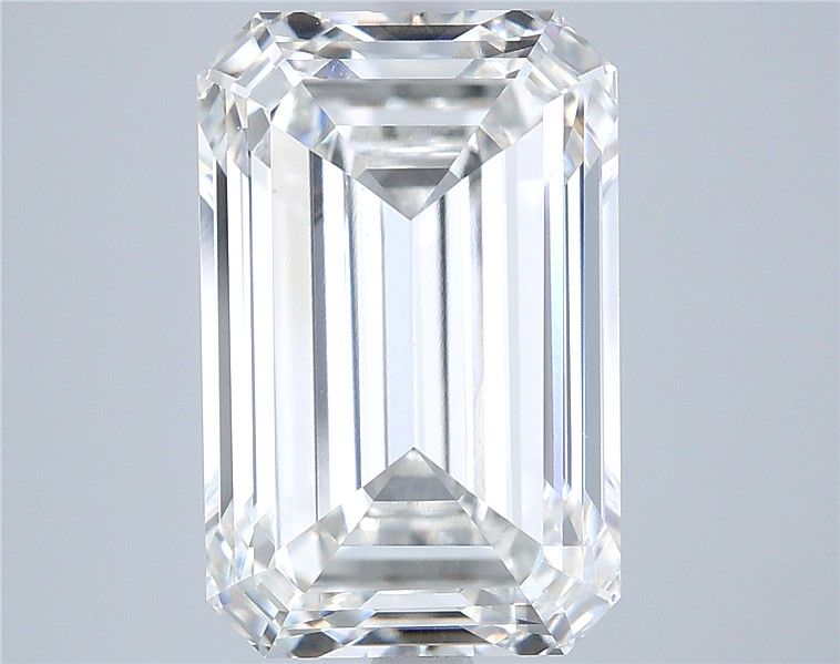 6.54 ct. emerald Lab Grown Diamond front image