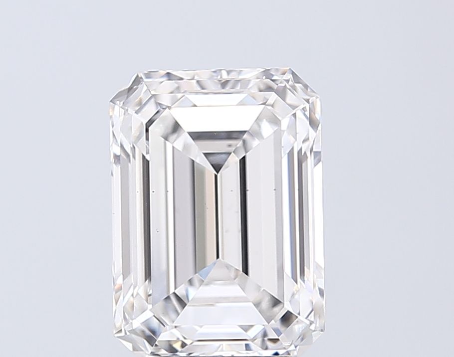 4.02 ct. emerald Lab Grown Diamond front image