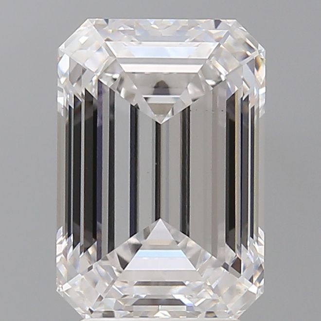 4.09 ct. emerald Lab Grown Diamond front image