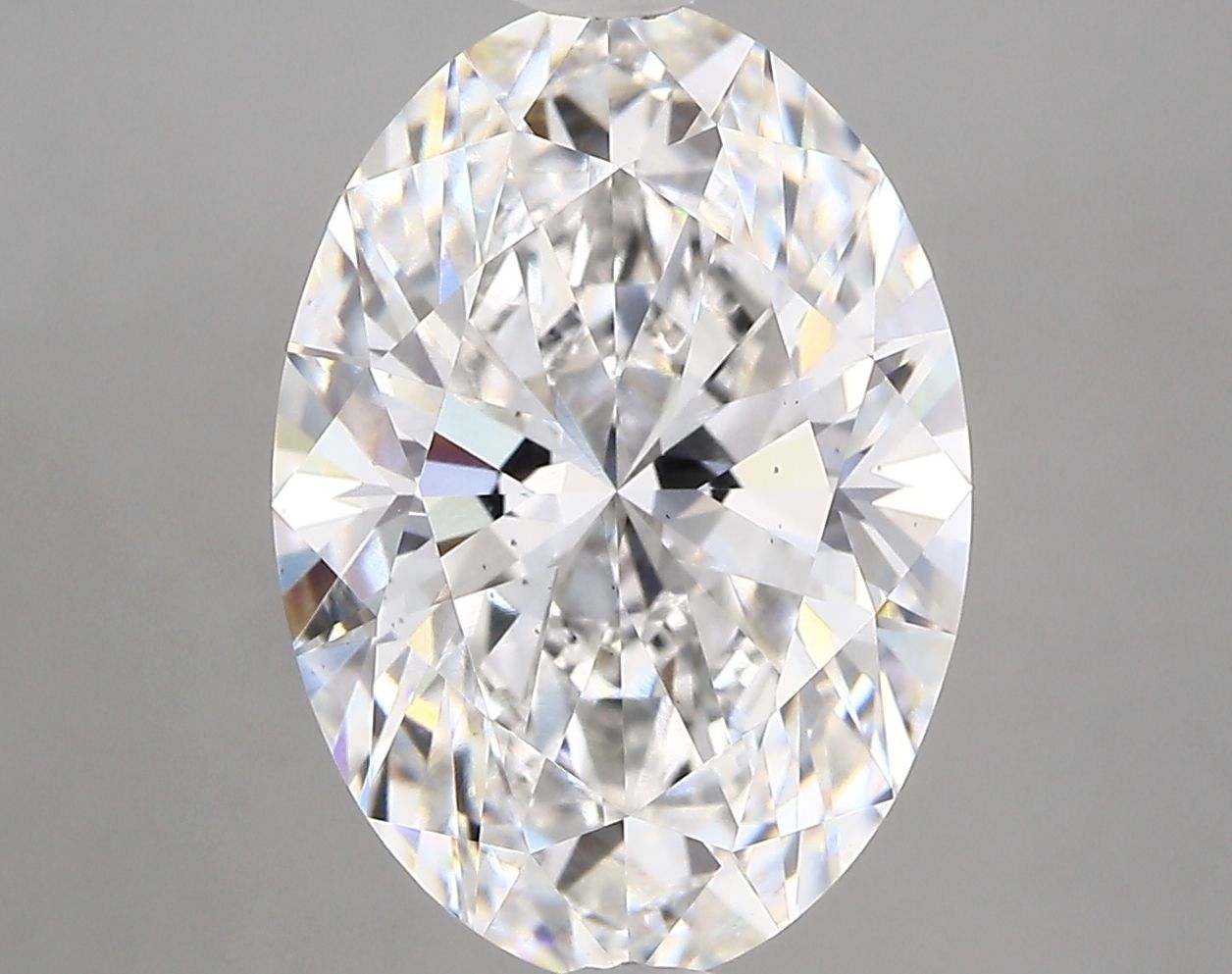 5.04 ct. oval Lab Grown Diamond front image