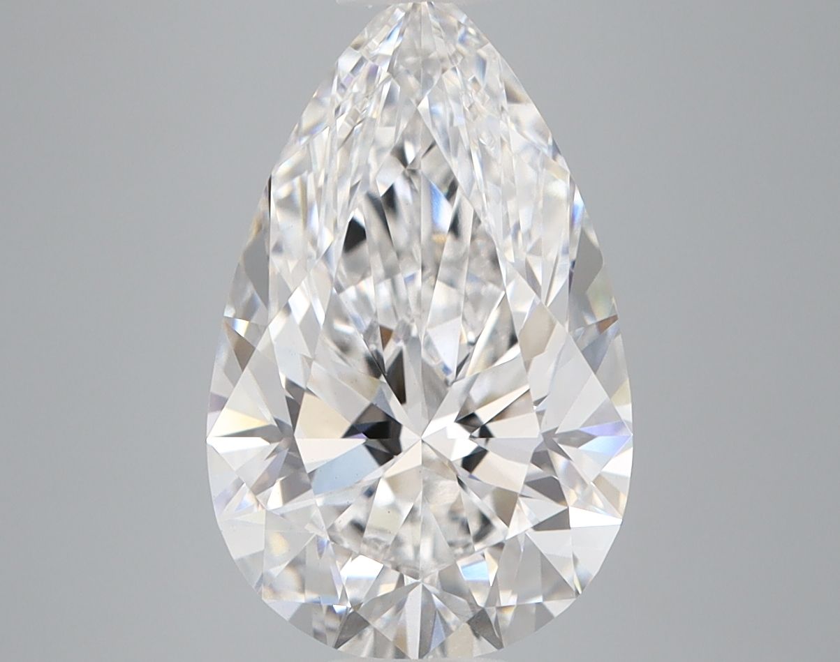 3.58 ct. pear Lab Grown Diamond front image