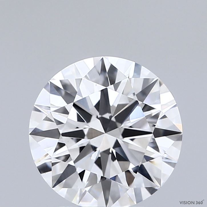 2.01 ct. round Lab Grown Diamond front image