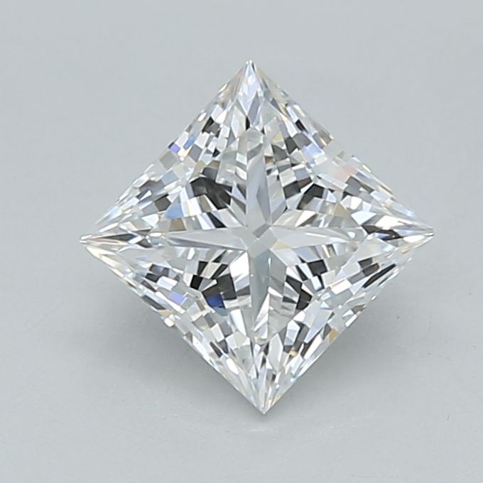 1.04 ct lab-grown Princess Diamond