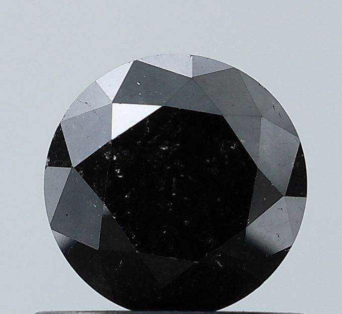 0.9 Carat Round Diamond Black VS1