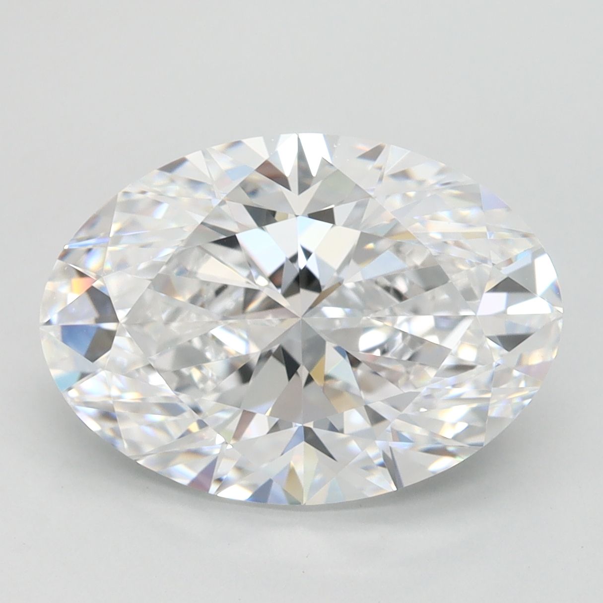 4.03 ct. oval Lab Grown Diamond front image