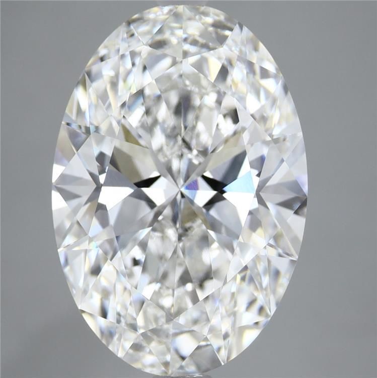 6.58 ct. oval Lab Grown Diamond front image