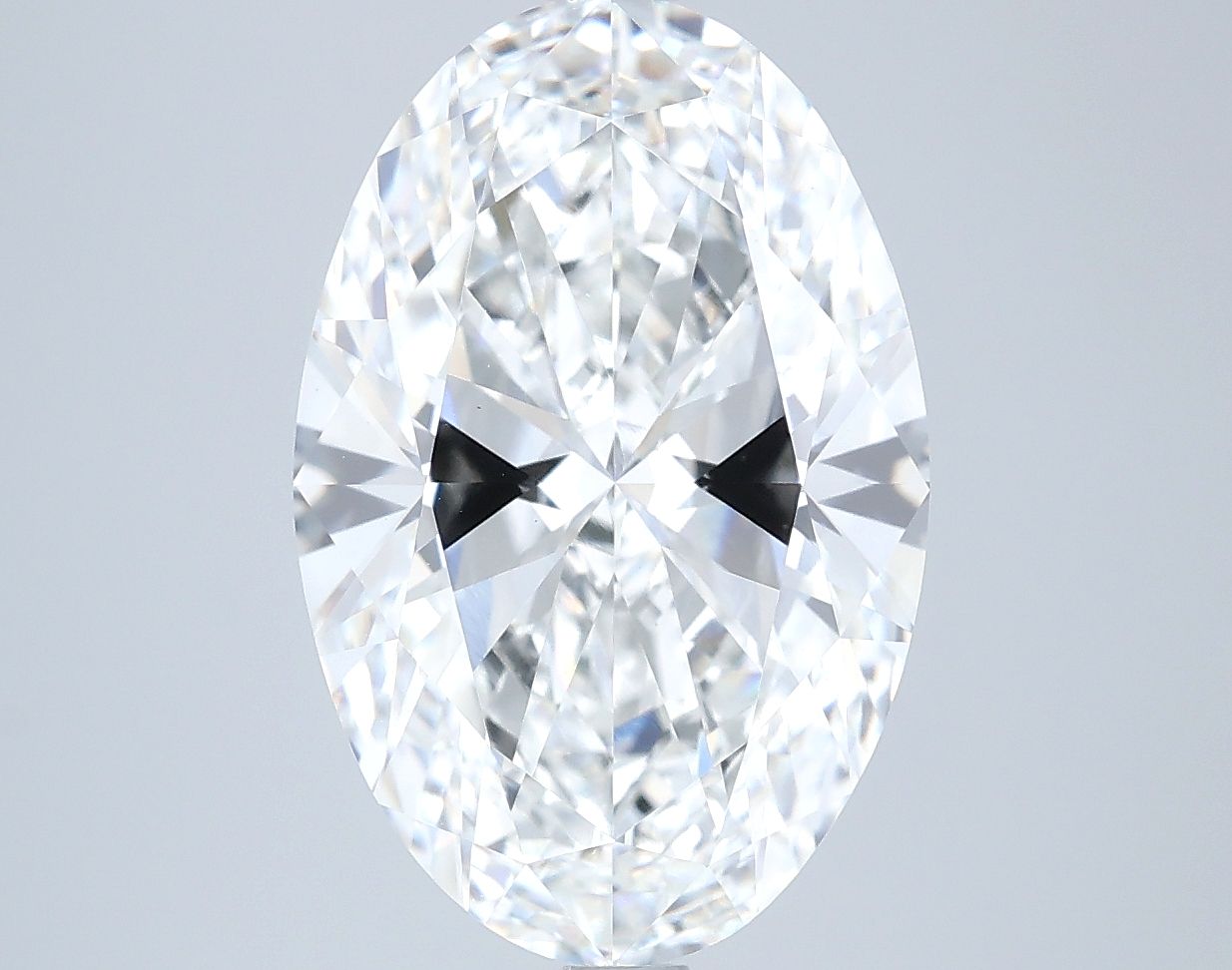 5.02 ct. oval Lab Grown Diamond front image