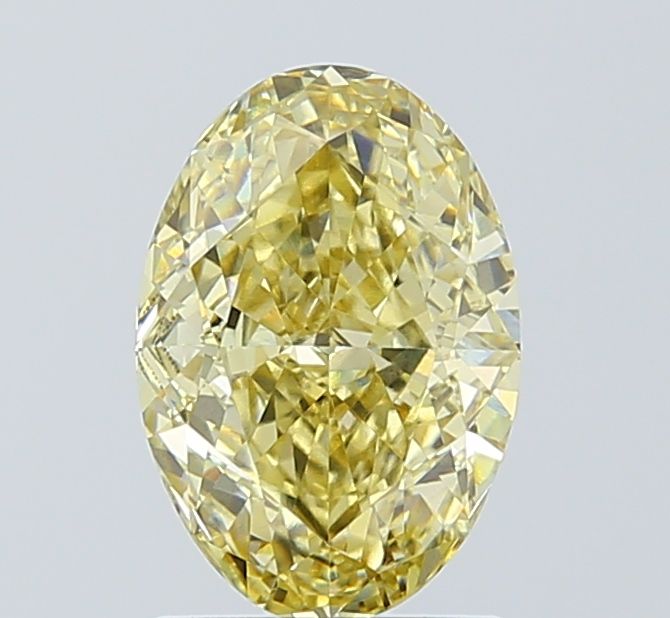 2.10 ct. oval Lab Grown Diamond front image