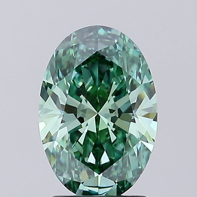 2.01 ct. oval Lab Grown Diamond front image