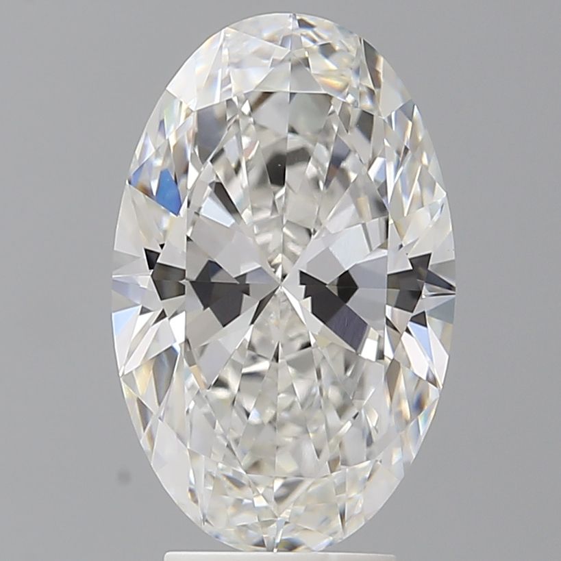 4.09 ct. oval Lab Grown Diamond front image