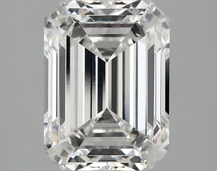 2.57 ct. emerald Lab Grown Diamond front image