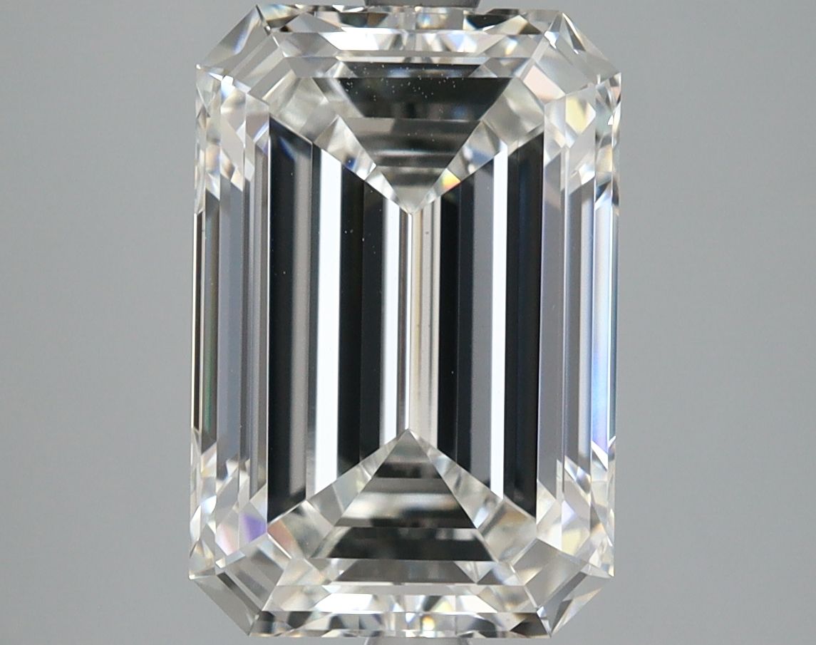 5.02 ct. emerald Lab Grown Diamond front image