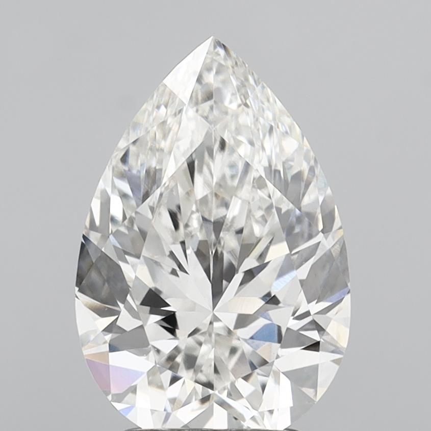2.65 ct. pear Lab Grown Diamond front image
