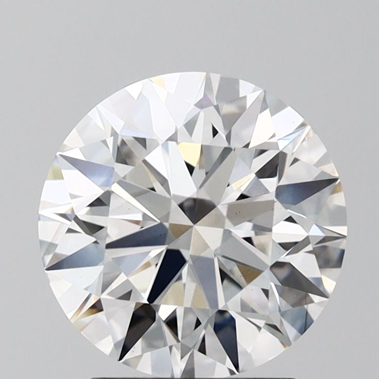 2.57 ct. round Lab Grown Diamond front image