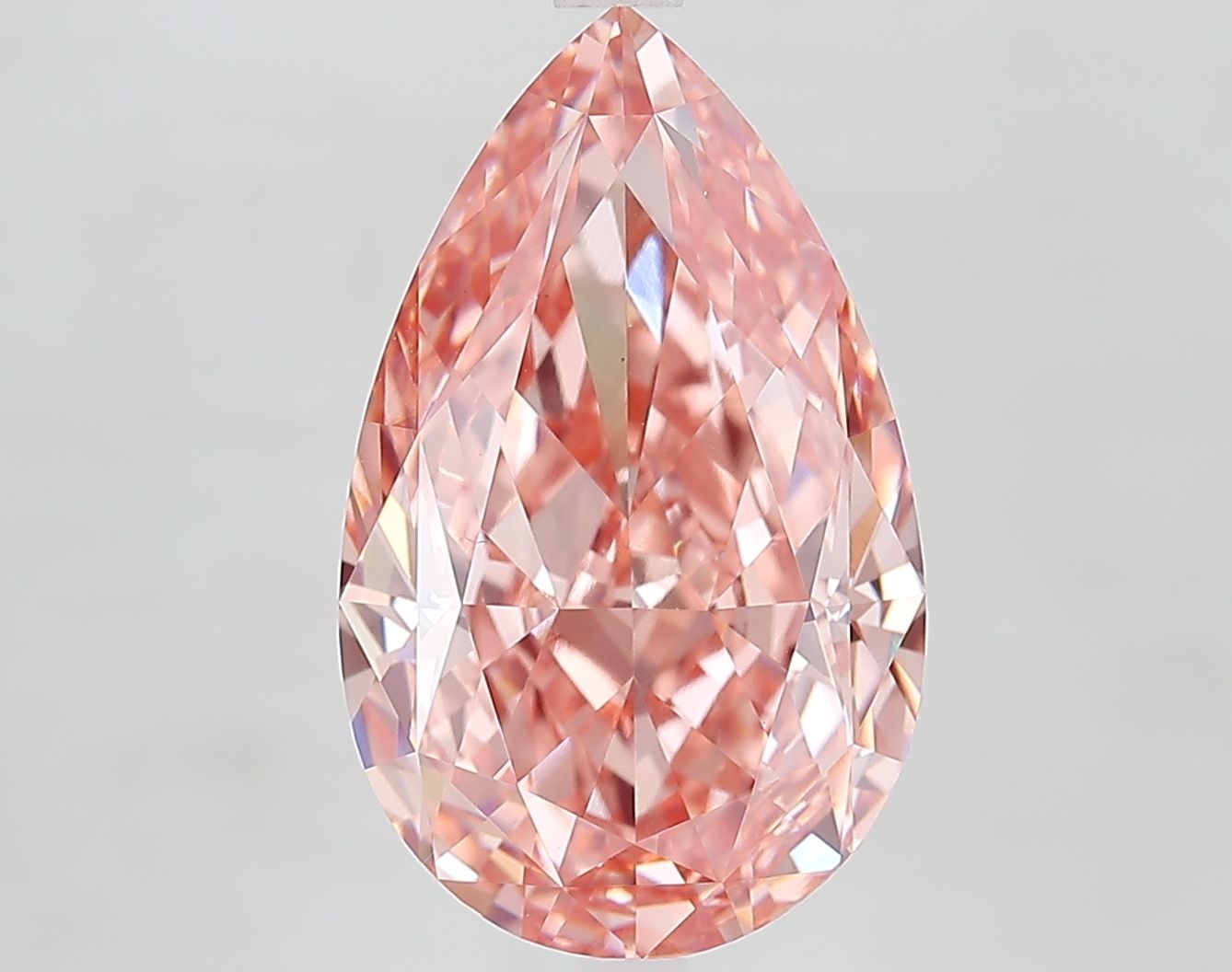 6.43 ct. pear Lab Grown Diamond front image
