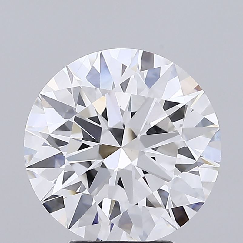 5.25 ct. round Lab Grown Diamond front image