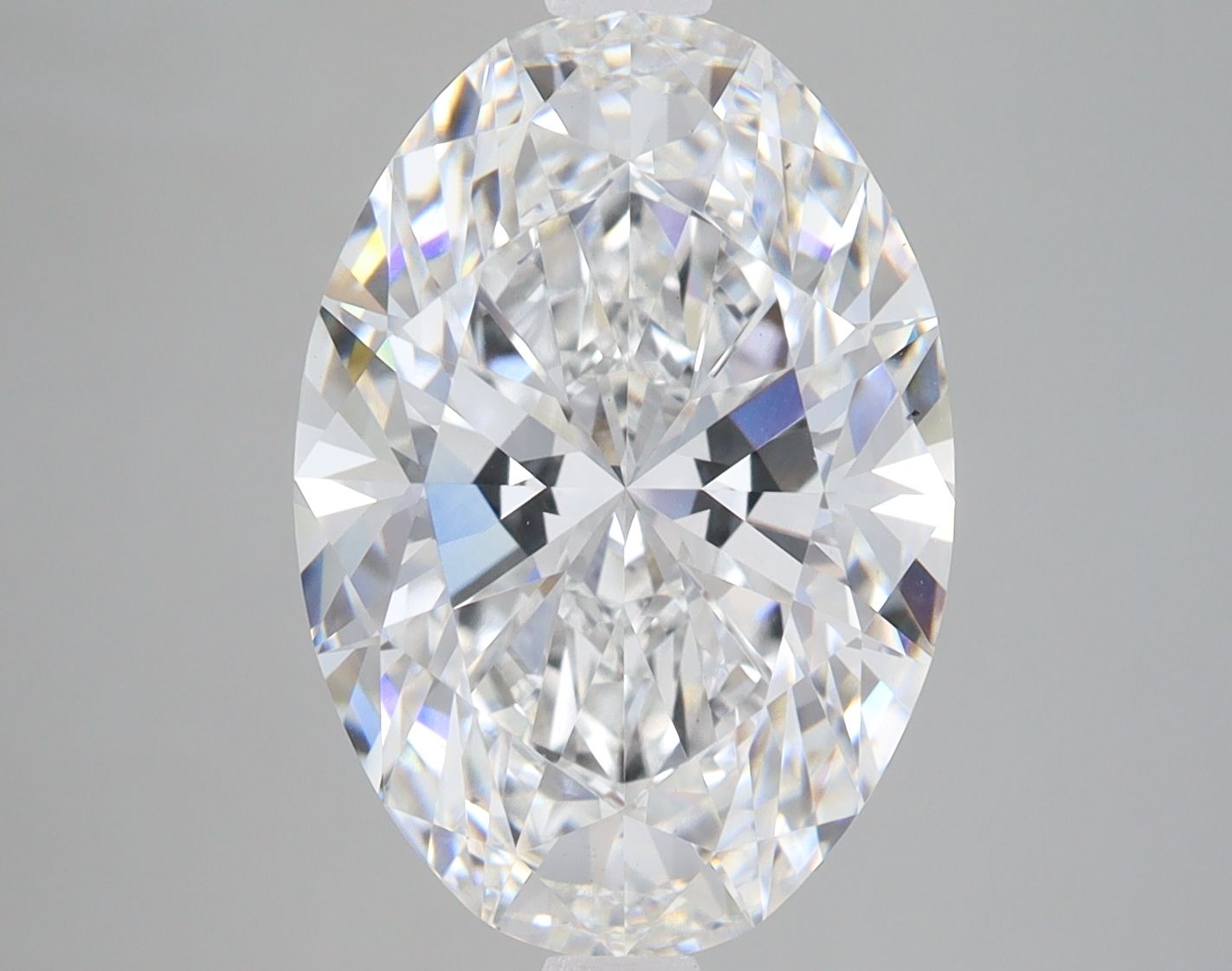 6.06 ct. oval Lab Grown Diamond front image