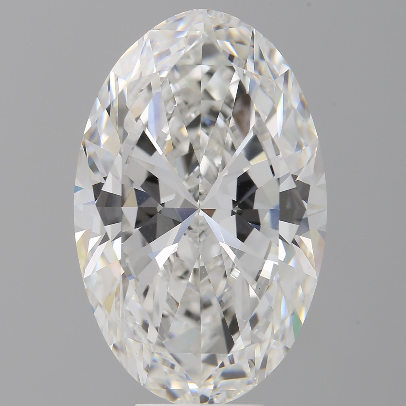 9.53 ct. oval Lab Grown Diamond front image