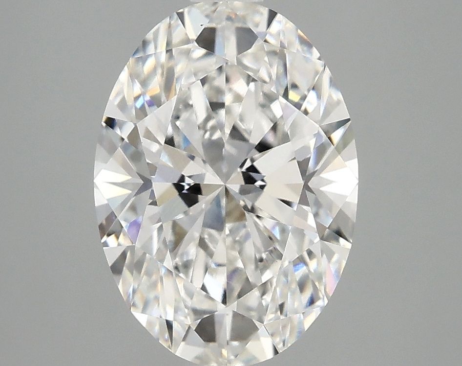 2.83 ct. oval Lab Grown Diamond front image