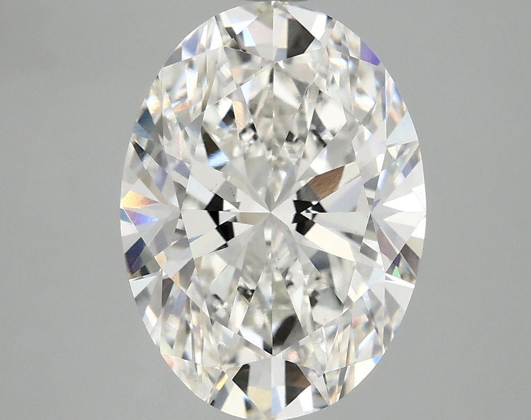 4.10 ct. oval Lab Grown Diamond front image