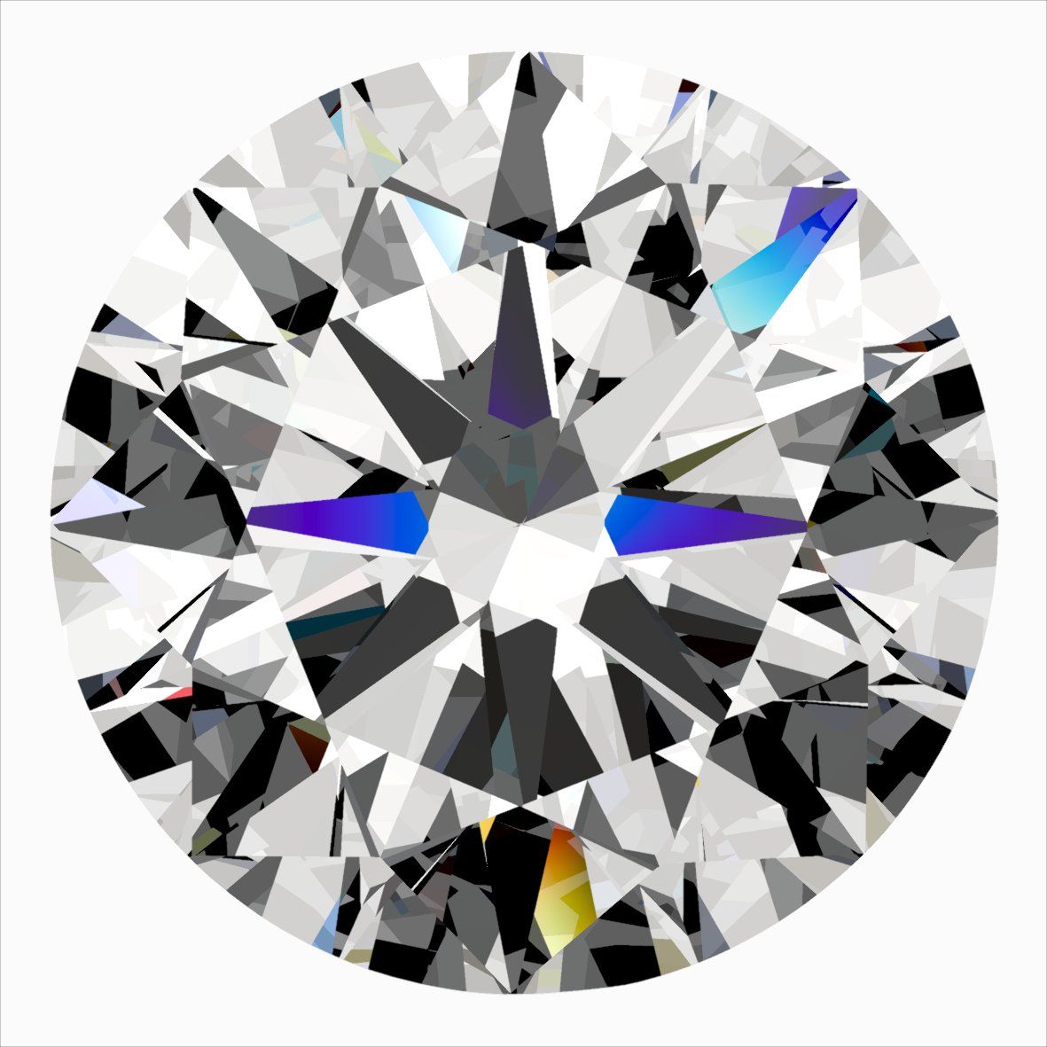 0.52 ct Round diamond