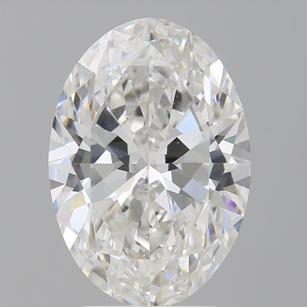 4.04 ct. oval Lab Grown Diamond front image