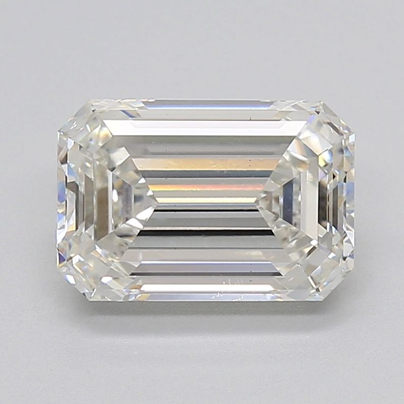 4.03 ct. emerald Lab Grown Diamond front image