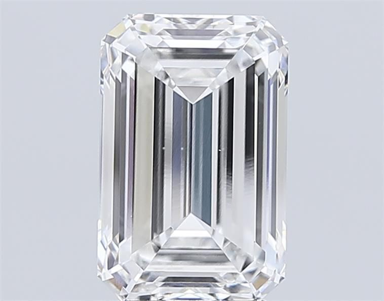 5.50 ct. emerald Lab Grown Diamond front image