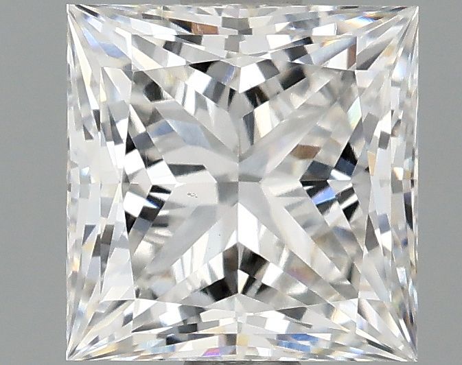 1.10 ct. princess Lab Grown Diamond front image