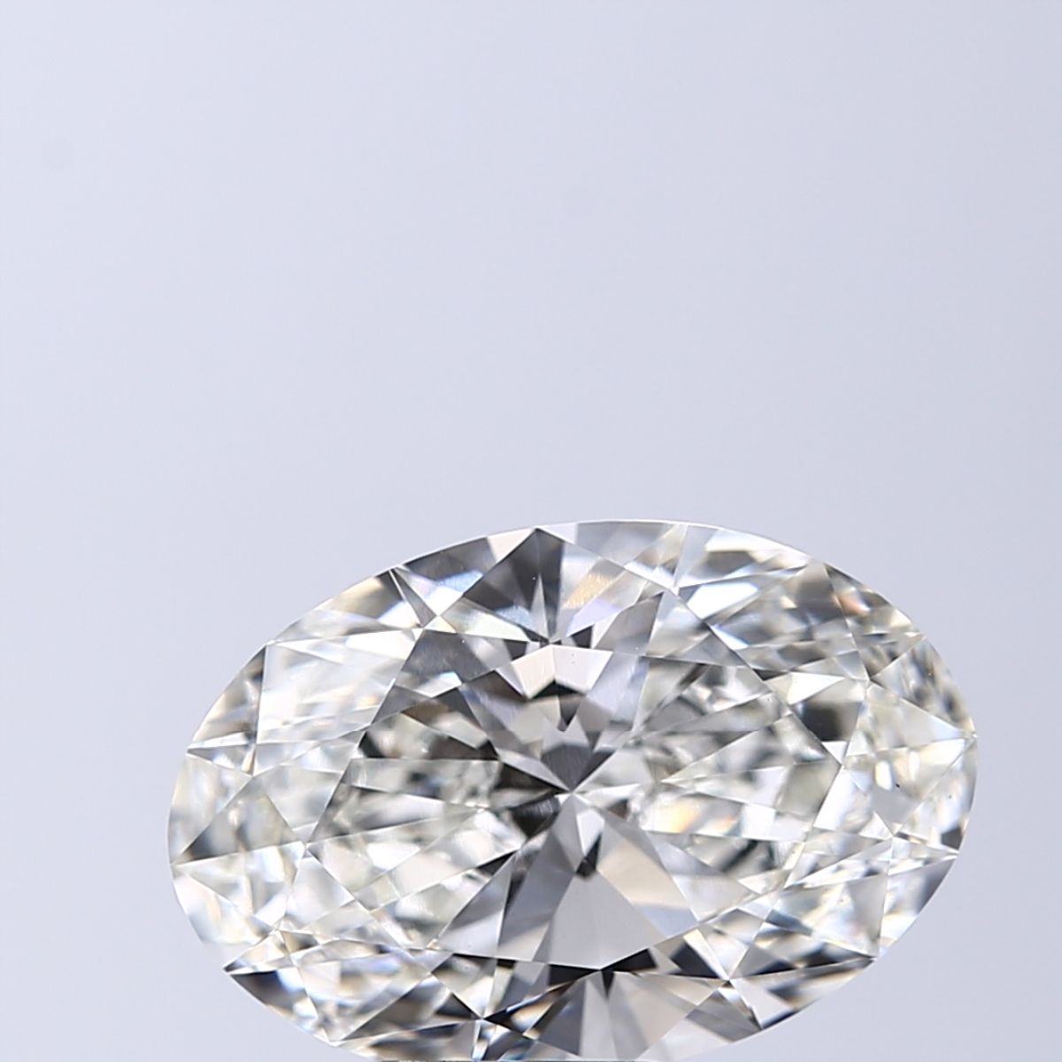 5.16 ct. oval Lab Grown Diamond front image