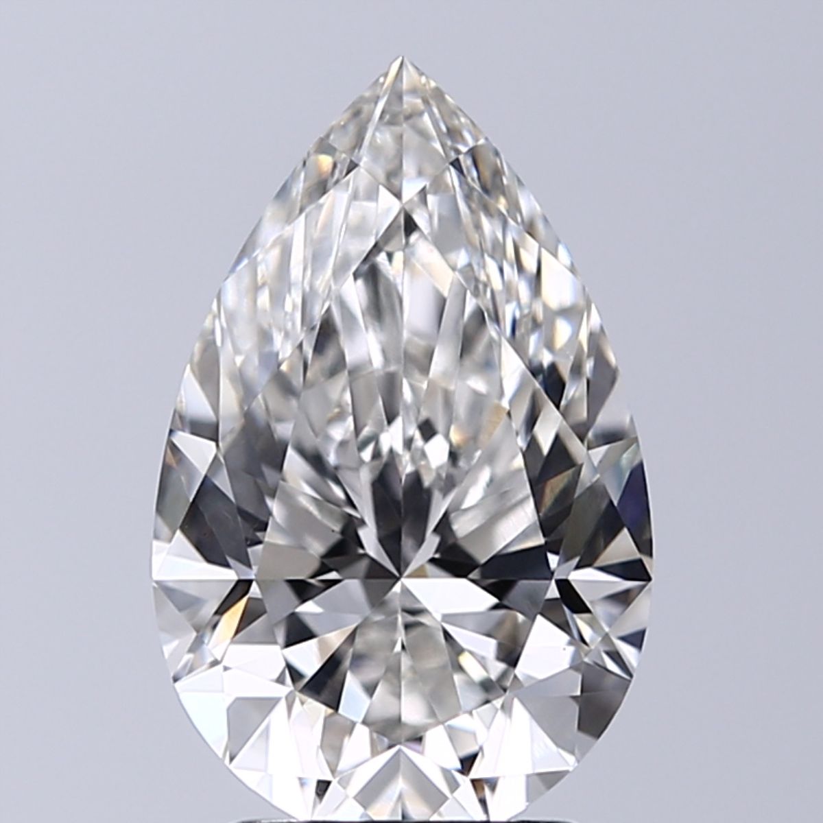 2.70 ct. pear Lab Grown Diamond front image