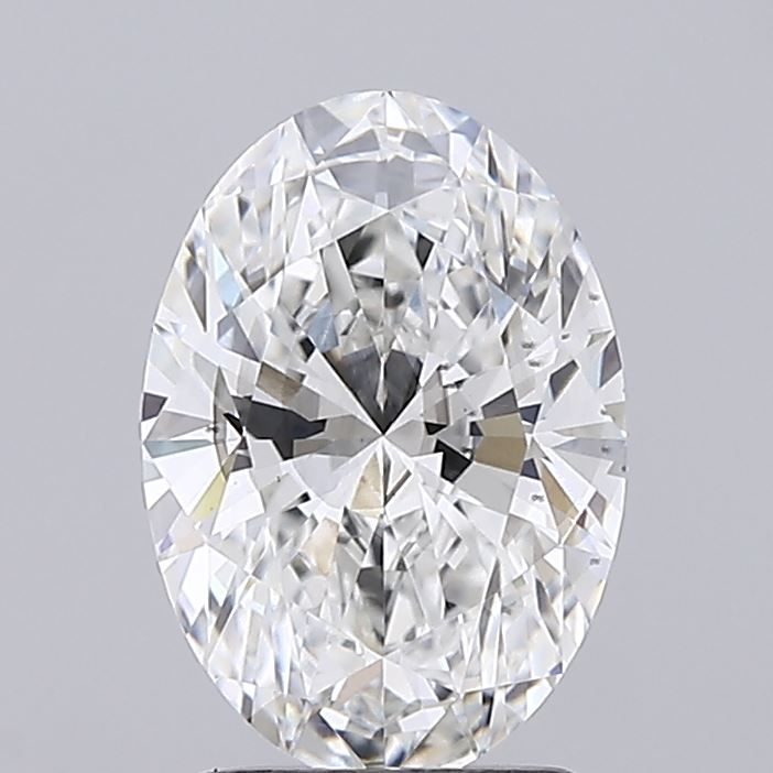 2.01 ct. oval Lab Grown Diamond front image