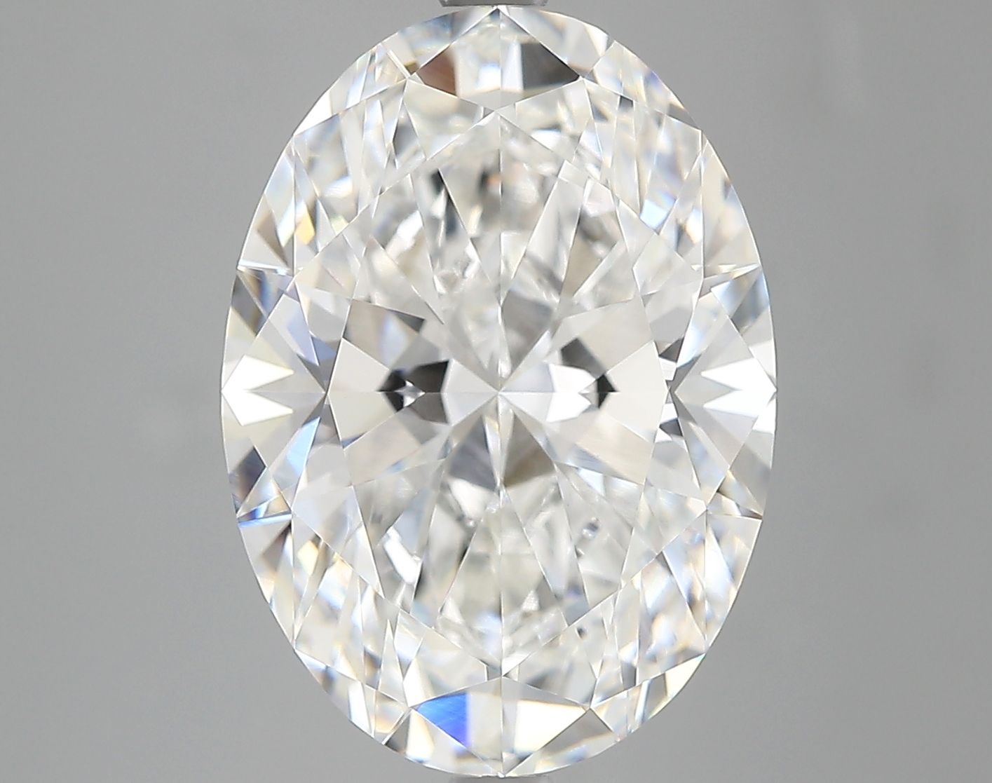 6.04 ct. oval Lab Grown Diamond front image