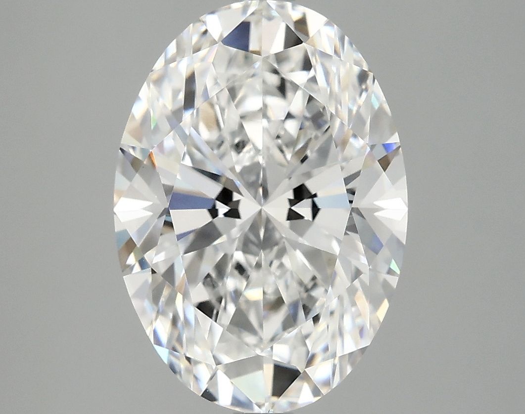 3.98 ct. oval Lab Grown Diamond front image