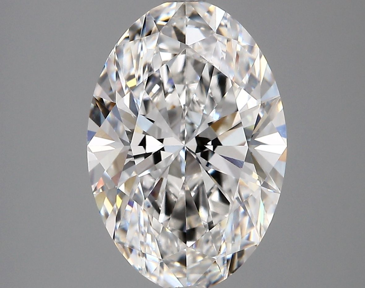 4.21 ct. oval Lab Grown Diamond front image